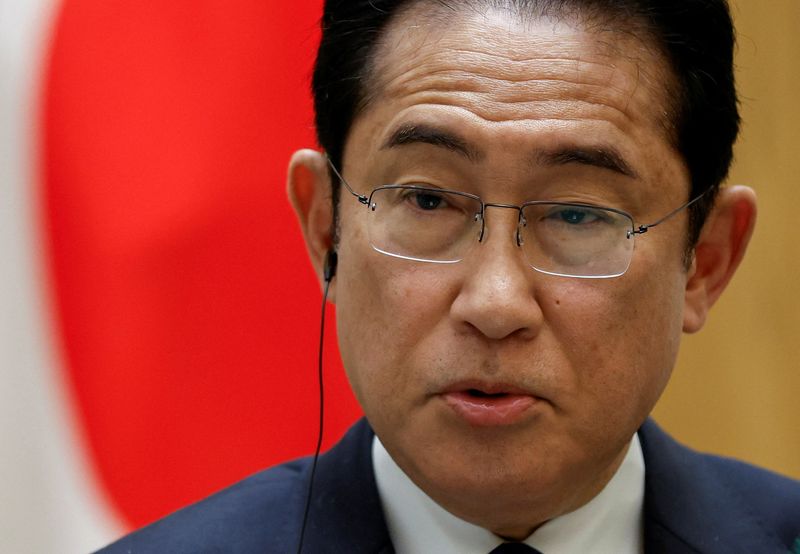 &copy; Reuters. 　５月１５日、時事通信などは、岸田文雄首相が衆院解散・総選挙に関して「さまざまな大きな課題に挑戦していく中で、どのタイミングで国民の判断を仰ぐか。まさに今後の情勢判断だ」
