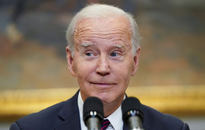 &copy; Reuters. Presidente dos Estados Unidos, Joe Biden
09/05/2023. REUTERS/Kevin Lamarque/File Photo