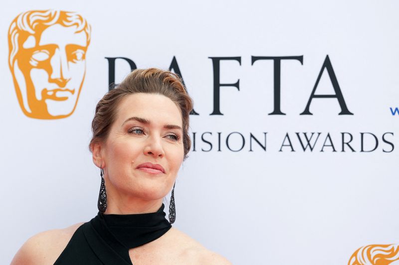 &copy; Reuters. Kate Winslet posa no tapete vermelho do Bafta Television Awards, em Londres, Reino Unido
14/05/2023
REUTERS/Maja Smiejkowska