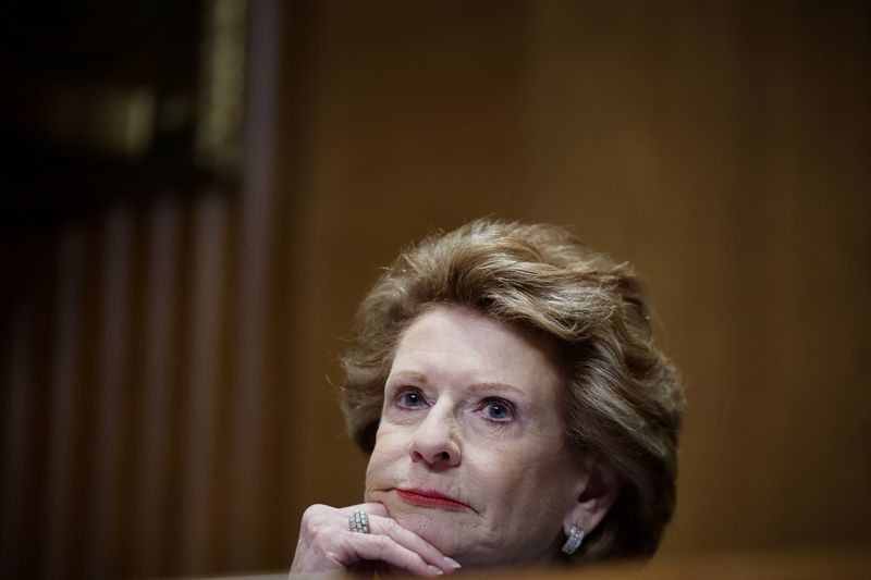 &copy; Reuters. FILE PHOTO: U.S. Senator Debbie Stabenow (D-MI) listens during a Senate Finance Commmittee hearing on President Biden's 2023 budget, on Capitol Hill in Washington, U.S., June 7, 2022. REUTERS/Evelyn Hockstein