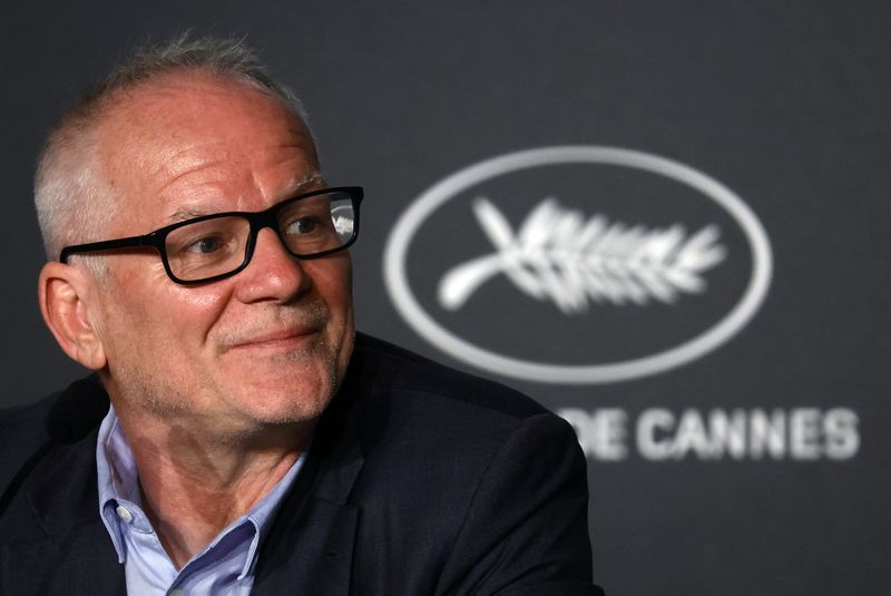 &copy; Reuters. Diretor Thierry Fremaux em coletiva de imprensa na véspera da cerimônia de abertura do Festival de Cannes, na França
15/5/2023 REUTERS/Sarah Meyssonnier