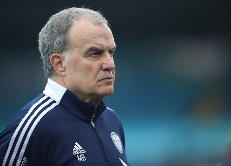 &copy; Reuters. Marcelo Bielsa, novo técnico da seleção do Uruguai
26/02/2022
Reuters/Molly Darlington