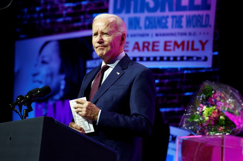 &copy; Reuters. Le président américain Joe Biden à Washington. /Photo prise le 16 mai 2023 à Washington, aux États-Unis/ REUTERS/Evelyn Hockstein