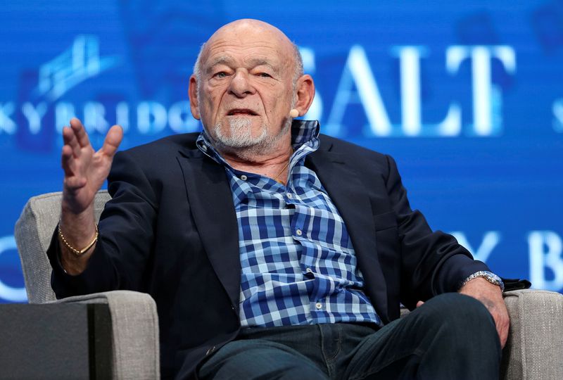 &copy; Reuters. Sam Zell, founder and chairman at Equity Group Investments, speaks during the SALT conference in Las Vegas, Nevada, U.S. May 17, 2017.  REUTERS/Richard Brian
