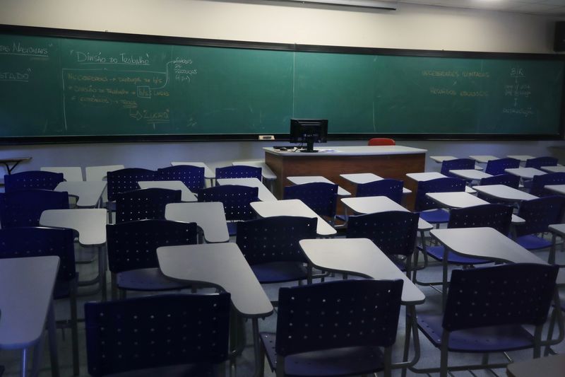 © Reuters. Sala de aula, em Campinas
13/03/2020
REUTERS/Amanda Perobelli