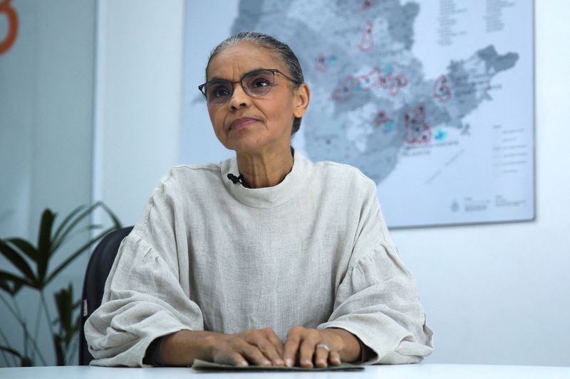 &copy; Reuters. Ministra do Meio Ambiente, Marina Silva
03/11/2022
REUTERS/Carla Carniel