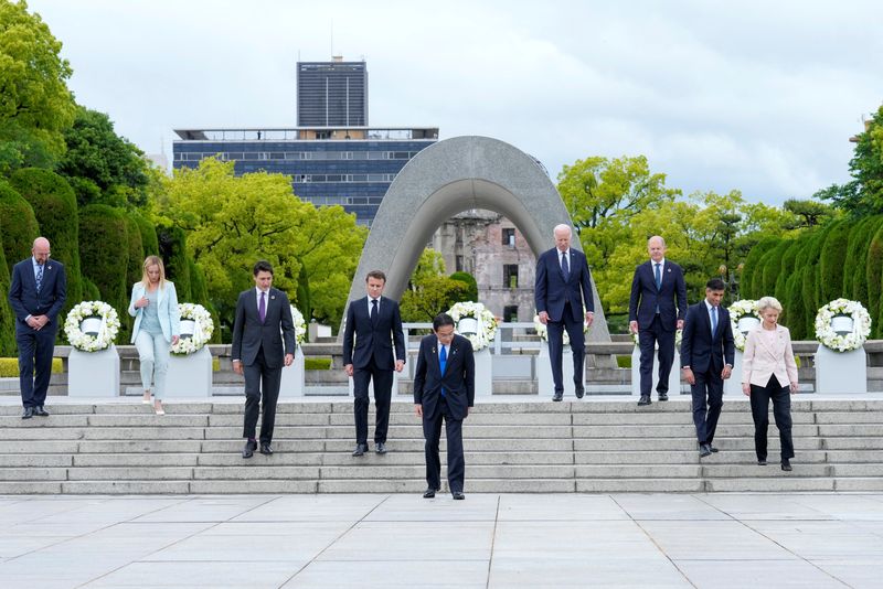 G7 aims to rein in risks from China, awaits Zelenskiy