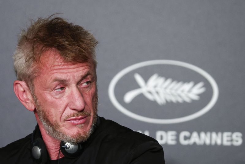 &copy; Reuters. The 76th Cannes Film Festival - Press conference of the film "Black Flies" in competition - Cannes, France, May 19, 2023. Cast member Sean Penn attends. REUTERS/Gonzalo Fuentes