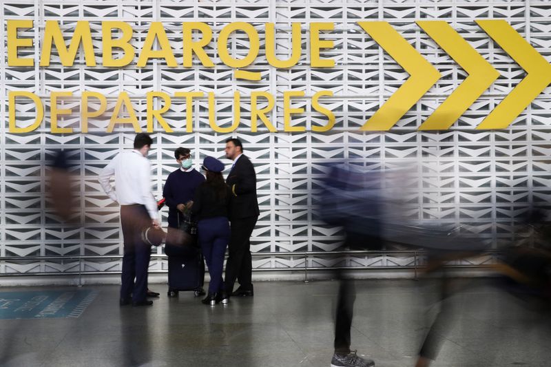 © Reuters. Área de embarque para passageiros no Aeroporto de Guarulhos
19/12/2022
REUTERS/Carla Carniel