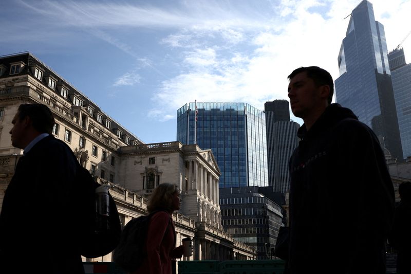 &copy; Reuters. La City, le quartier qui abrite la Bourse de Londres. /Photo prise le 11 mai 2023/REUTERS/Henry Nicholls 