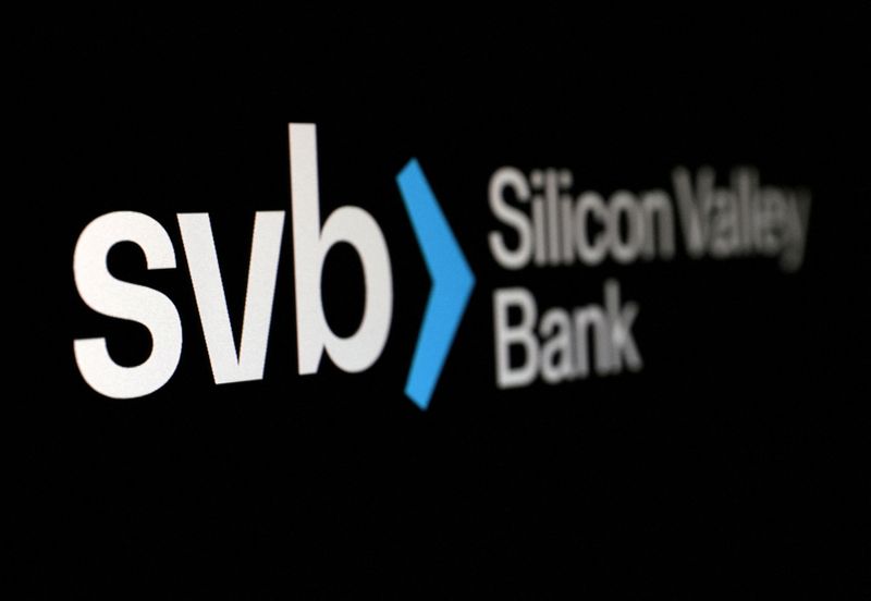 &copy; Reuters. FILE PHOTO: SVB (Silicon Valley Bank) logo is seen in this illustration taken March 19, 2023. REUTERS/Dado Ruvic