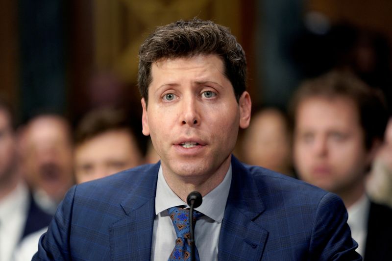 &copy; Reuters. OpenAI CEO Sam Altman testifies before a Senate Judiciary Privacy, Technology & the Law Subcommittee hearing titled 'Oversight of A.I.: Rules for Artificial Intelligence' on Capitol Hill in Washington, U.S., May 16, 2023.  REUTERS/Elizabeth Frantz