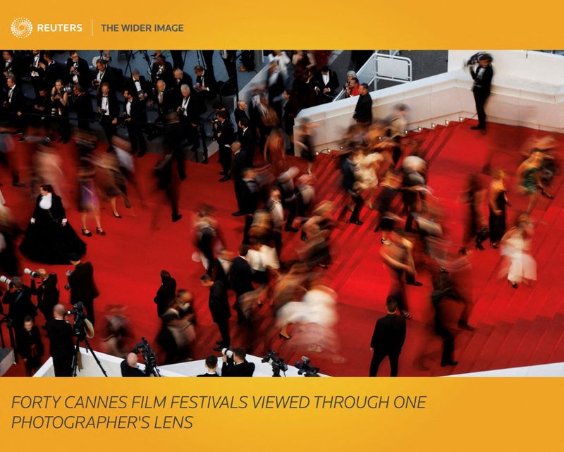 Forty Cannes film festivals viewed through one photographer's lens