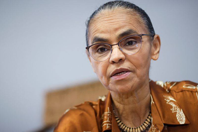 &copy; Reuters. Ministra do Meio Ambiente e Mudança do Clima, Marina Silva
22/03/2023
REUTERS/Adriano Machado