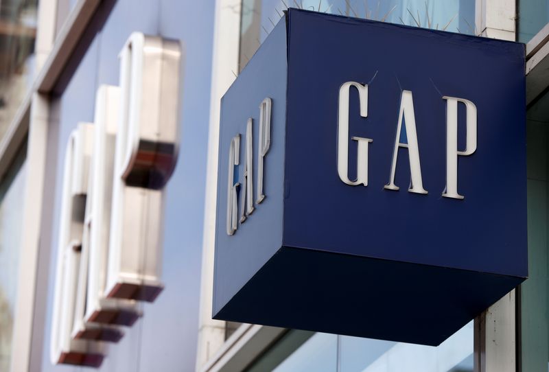 Gap Inc reported surprise profit, shares rose 16% after hours