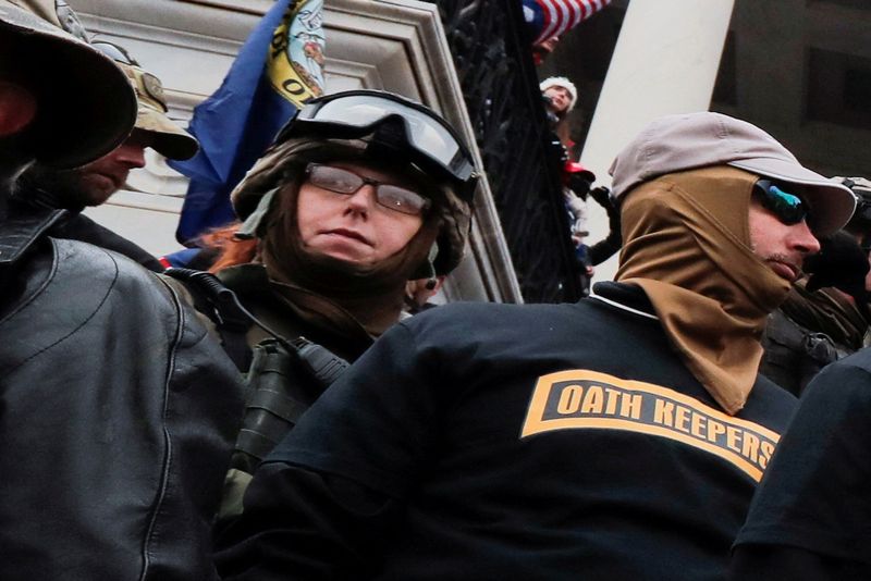 Two more Oath Keepers sentenced to prison over US Capitol attack