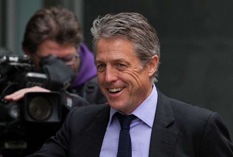 Part of actor Hugh Grant’s allegation against Murdoch’s newspaper to go to trial By Reuters