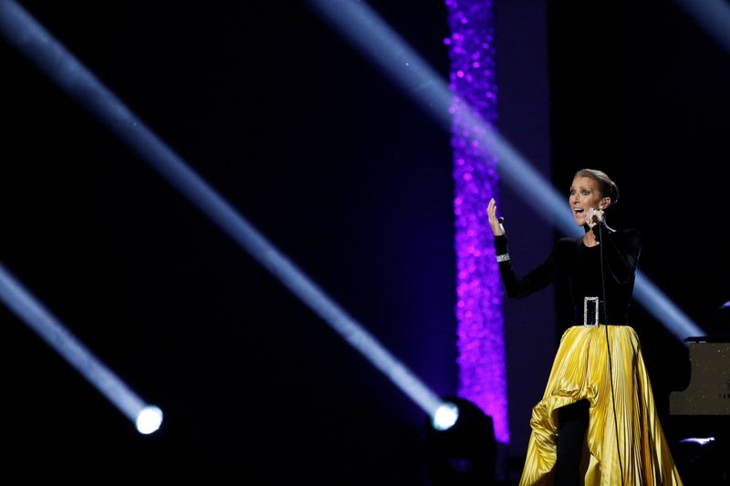 &copy; Reuters. Cantora Celine Dion se apresenta em Los Angeles
10/03/2019
REUTERS/Mario Anzuoni