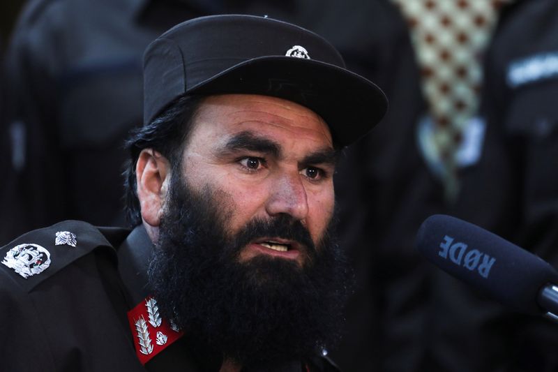 &copy; Reuters. عبد النافع تاكور المتحدث باسم وزارة الداخلية في حكومة طالبان بأفغانستان في صورة من أرشيف رويترز.