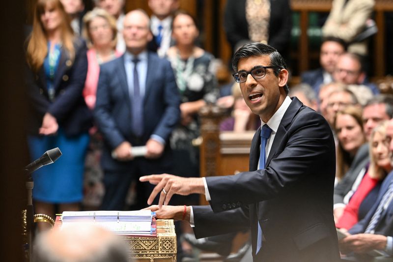 &copy; Reuters. Primeiro-ministro britânico, Rishi Sunak
24/05/2023
Parlamento do Reino Unido/Jessica Taylor/Divulgação via REUTERS