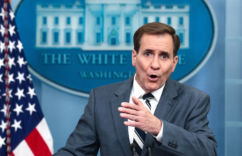 &copy; Reuters. Porta-voz de segurança nacional da Casa Branca, John Kirby
31/03/2023
REUTERS/Evelyn Hockstein