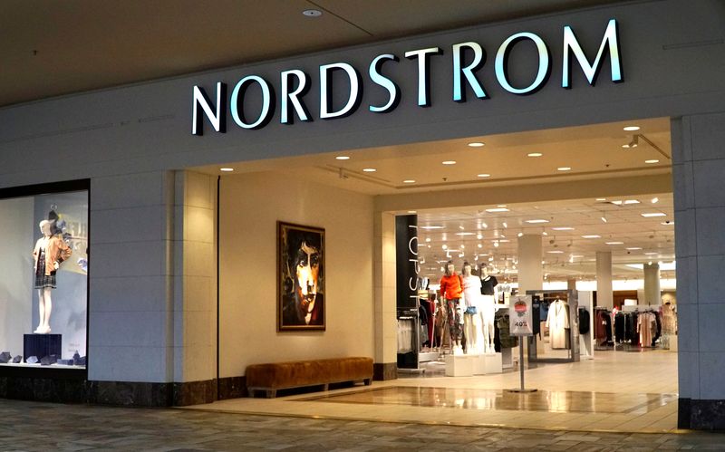 &copy; Reuters. FILE PHOTO: The Nordstrom store is pictured in Broomfield, Colorado, February 23, 2017.REUTERS/Rick Wilking