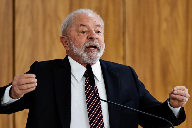 &copy; Reuters. Presidente do Brasil, Luiz Inácio Lula da Silva, em Brasilia 
29/05/2023
REUTERS/Ueslei Marcelino