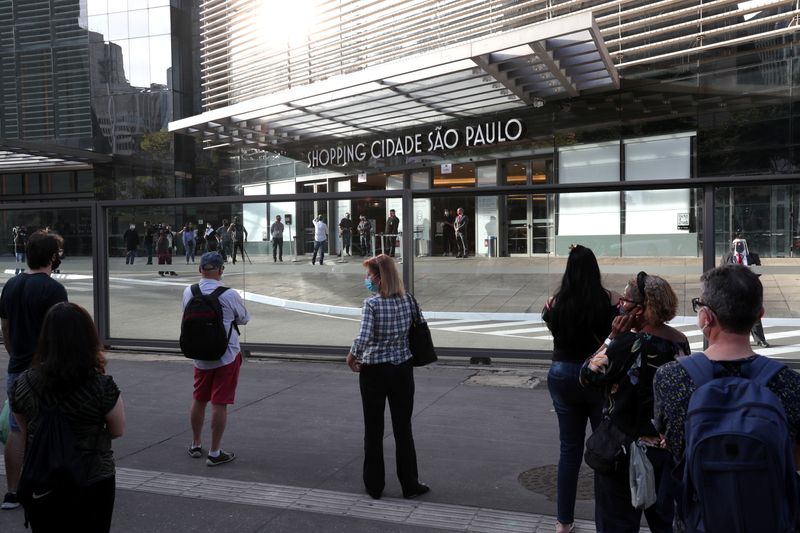 &copy; Reuters. Shopping Cidade São Paulo durante pandemia de Covid-19
11/6/2020 REUTERS/Amanda Perobelli