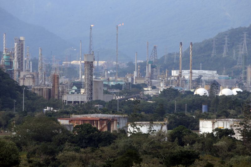 © Reuters. FILE PHOTO: A general view of chemical industries in the city of Cubatao, Brazil June 8, 2017.  REUTERS/Paulo Whitaker