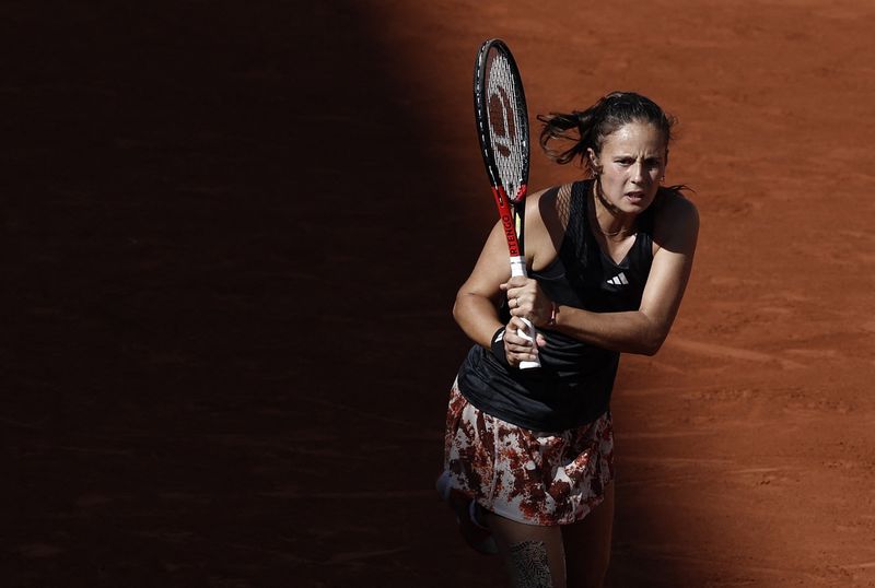 &copy; Reuters. Tenista russa Daria Kasatkina em partida contra Elina Svitolina, da Ucrânia
04/06/2023
REUTERS/Benoit Tessier