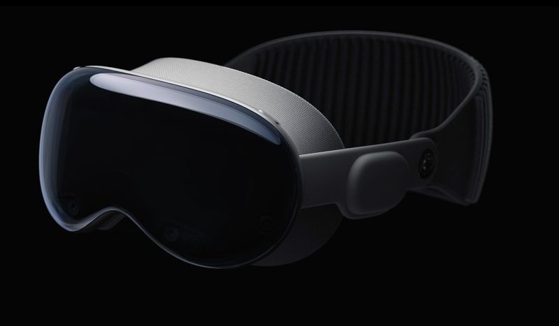 &copy; Reuters. Apple Vision Pro
Cortesia da Apple