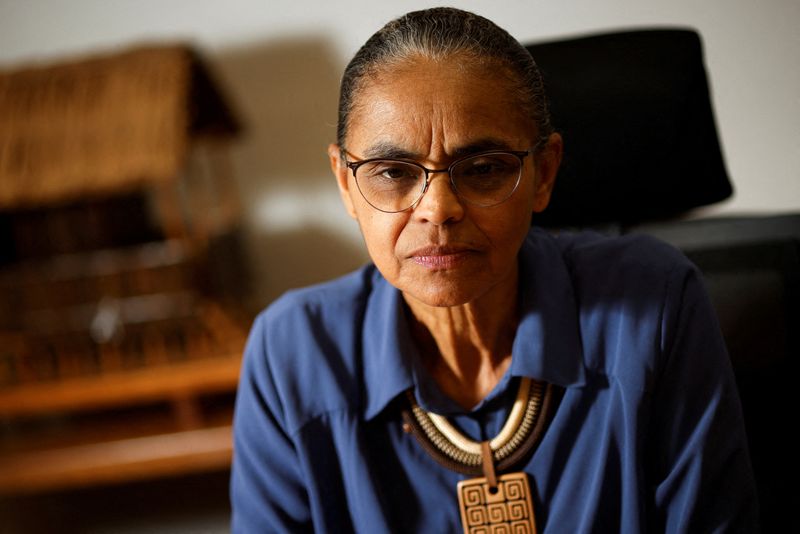 &copy; Reuters. Ministra do Meio Ambiente e Mudança do Clima, Marina Silva
24/03/2023
REUTERS/Adriano Machado