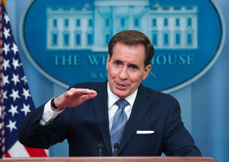 &copy; Reuters. Porta-voz da Casa Branca, John Kirby
05/06/2023
REUTERS/Evelyn Hockstein