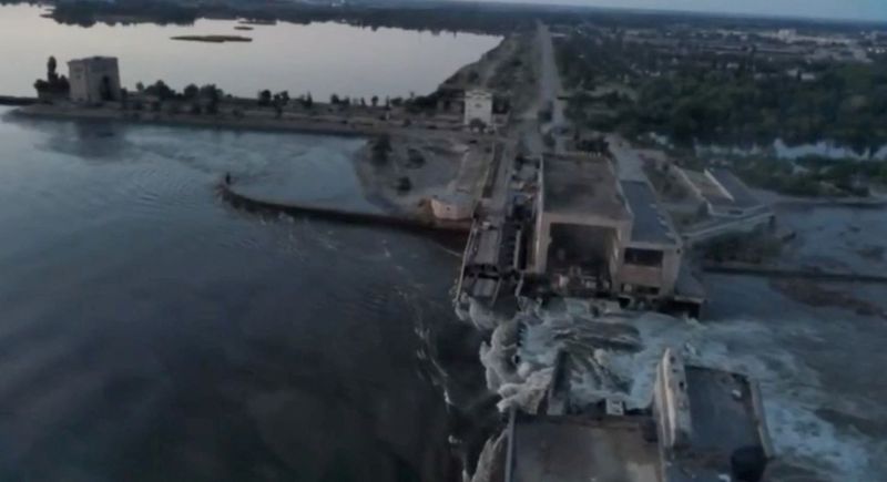 ダム決壊、ウクライナの破壊工作＝ロシア大統領報道官