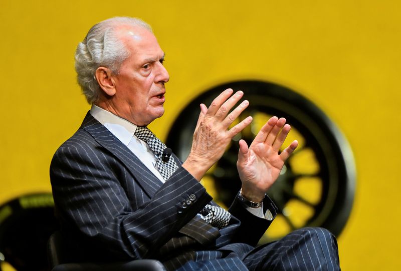 &copy; Reuters. Pirelli CEO Marco Tronchetti Provera attends the 150th anniversary celebration of Italian tyremaker Pirelli in Milan, Italy, January 28, 2022. REUTERS/Flavio Lo Scalzo