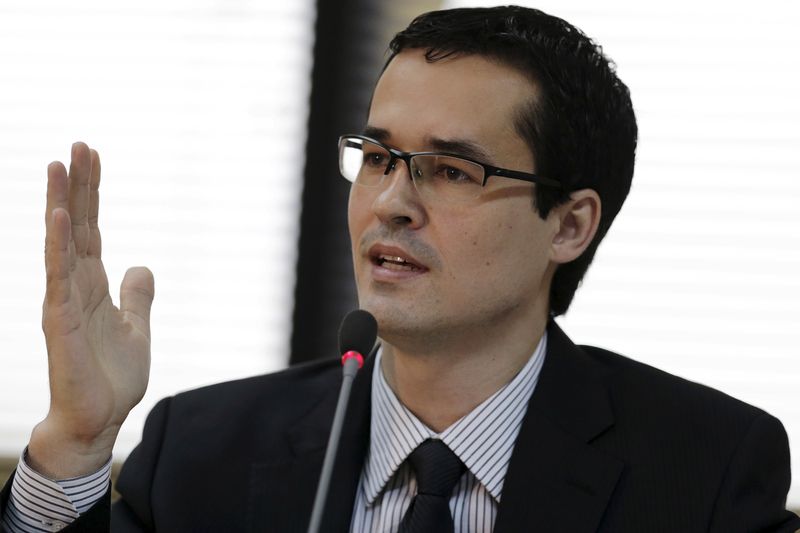 &copy; Reuters. Ex-procurador e deputado cassado Deltan Dallagnol
20/03/2015
REUTERS/Ueslei Marcelino