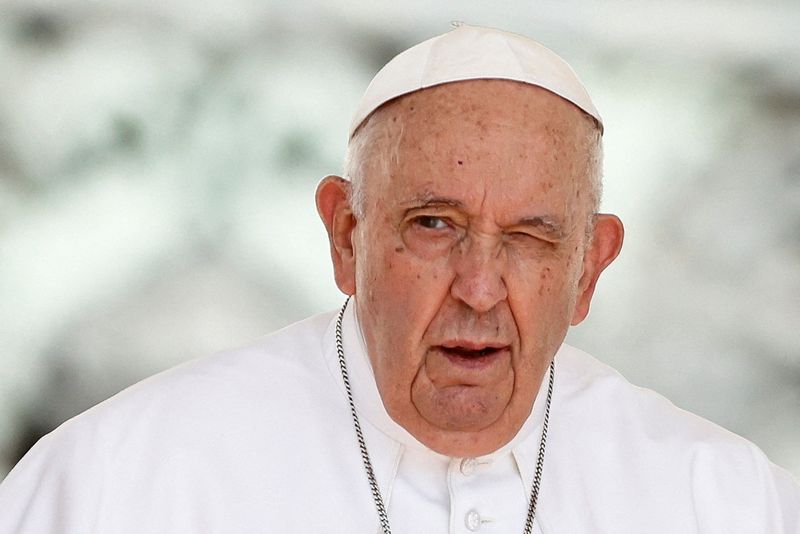 &copy; Reuters. Papa Francisco durante audiência geral semanal na Praça São Pedro, no Vaticano
07/06/2023 REUTERS/Yara Nardi