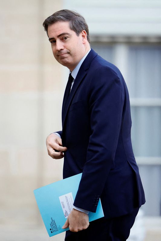 &copy; Reuters. Olivier Becht, ministro do Comércio da França, em Paris
22/11/2022
REUTERS/Sarah Meyssonnier