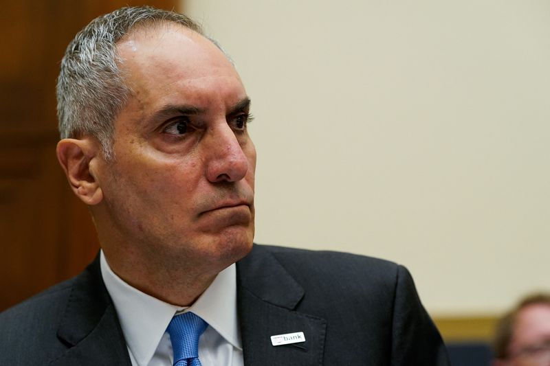 &copy; Reuters. U.S. Bancorp President and CEO Andy Cecere attends a U.S. House Financial Services Committee hearing titled “Holding Megabanks Accountable: Oversight of America’s Largest Consumer Facing Banks” on Capitol Hill in Washington, U.S., September 21, 2022