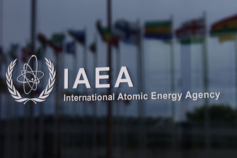 &copy; Reuters. 国際原子力機関（ＩＡＥＡ）のグロッシ事務局長は１３日、ウクライナの首都キーウを訪問し、ロシアの占領下にあるウクライナ南部のザポロジエ原子力発電所がウクライナによるロシアへ