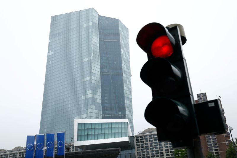 &copy; Reuters. The headquarters of the European Central Bank (ECB) are pictured in Frankfurt, Germany, July 8, 2020. REUTERS/Ralph Orlowski