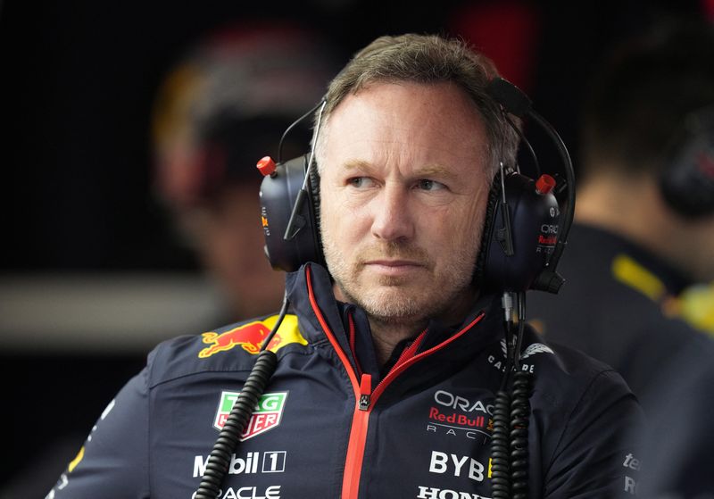 &copy; Reuters. Chefe da Red Bull, Christian Horner, durante Grande Prêmio do Canadá de Fórmula 1
17/06/2023 REUTERS/Mathieu Belanger