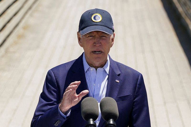 Biden criticizes U.S. senator's hold on military nominations