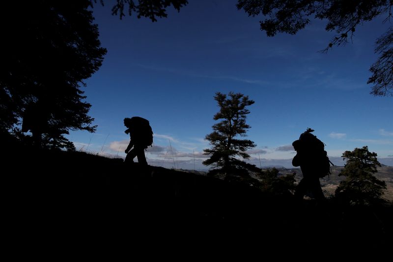 &copy; Reuters. Agentes ambientais trabalham em ação de reflorestamento em parque nacional, em Ronda, Espanha
9/11/2018
REUTERS/Jon Nazca