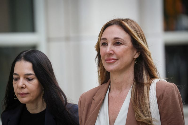 &copy; Reuters. Nicole Daedone, founder and former CEO of OneTaste Inc., arrives for a hearing at the Brooklyn Federal Courthouse in Brooklyn, New York, U.S., June 21, 2023. REUTERS/Brendan McDermid