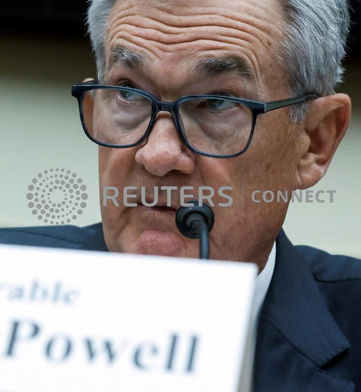 &copy; Reuters. Chair do Fed, Jerome Powell
21/06/2023. REUTERS/Jonathan Ernst