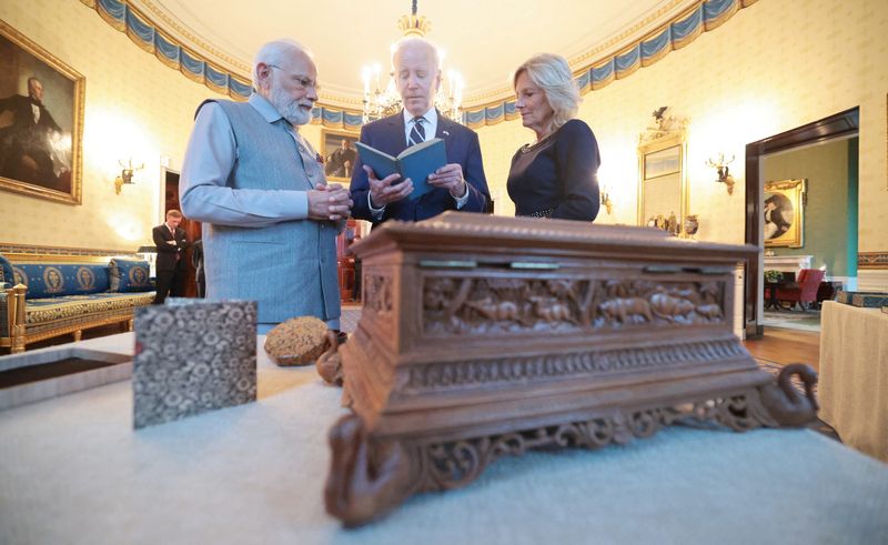 Biden, Modi hail new era for US-India ties and tout deals