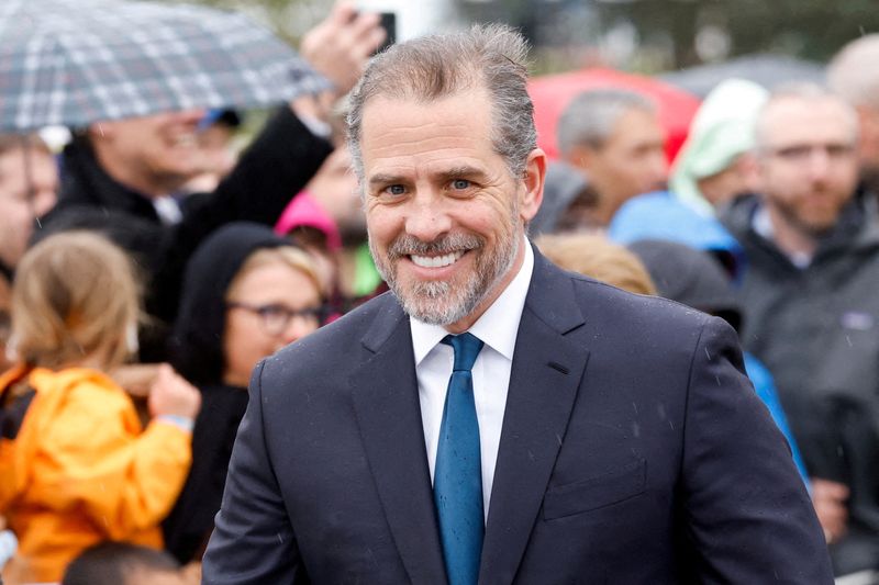 &copy; Reuters. Hunter Biden durante evento de Páscoa na Casa Branca, em Washington, EUA
18/04/2022
REUTERS/Jonathan Ernst