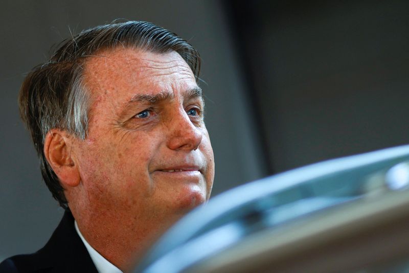 &copy; Reuters. Ex-presidente Jair Bolsonaro
03/05/2023
REUTERS/Adriano Machado