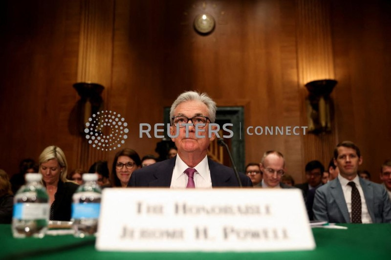 &copy; Reuters. Chair do Fed, Jerome Powell
22/06/2023. REUTERS/Julia Nikhinson